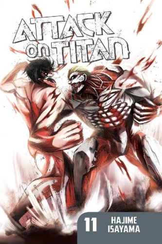 Buchcover und Innenansicht für das Buch: Attack on Titan 11