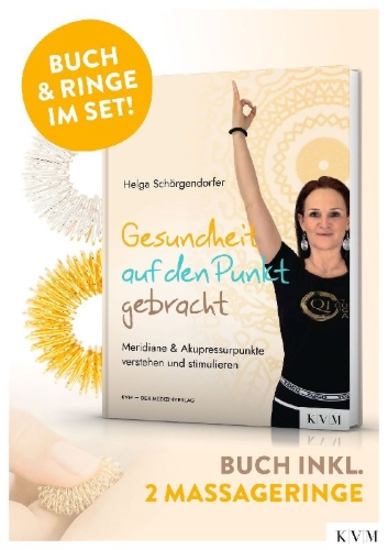 Buchcover und Innenansicht für das Buch: Gesundheit auf den Punkt gebracht
