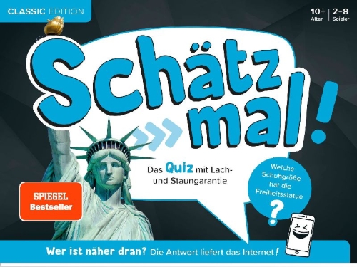 Buchcover und Innenansicht für das Buch: Schätz mal! Classic Edition