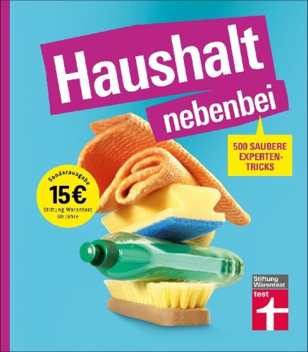 Buchcover und Innenansicht für das Buch: Haushalt nebenbei