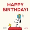 Buchcover und Innenansicht für das Buch: Peanuts Geschenkbuch: Happy Birthday!