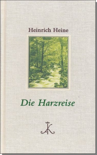 Buchcover und Innenansicht für das Buch: Die Harzreise