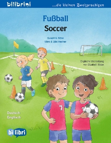 Buchcover und Innenansicht für das Buch: Fußball (Deutsch-Englisch)