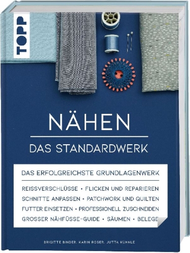 Buchcover und Innenansicht für das Buch: Nähen - Das Standardwerk