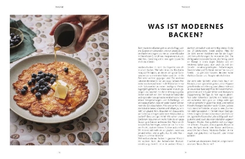 Buchcover und Innenansicht für das Buch: Modern Baking