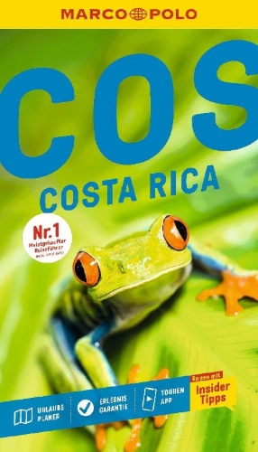 Buchcover und Innenansicht für das Buch: MARCO POLO Reiseführer Costa Rica