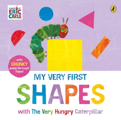 Buchcover und Innenansicht für das Buch: My Very First Shapes with The Very Hungry Caterpillar