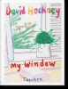 Buchcover und Innenansicht für das Buch: David Hockney. My Window
