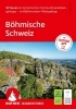 Buchcover und Innenansicht für das Buch: ROTHER Wanderführer Böhmische Schweiz. 55 Touren im tschechischen Teil des Elbsandsteingebirges - mit Böhmischem Mittelgebirge