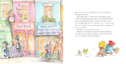 Buchcover und Innenansicht für das Buch: Paddington and the Easter Egg Hunt
