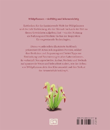 Buchcover und Innenansicht für das Buch: Wildpflanzen