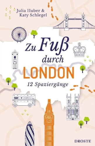 Buchcover und Innenansicht für das Buch: Zu Fuß durch London