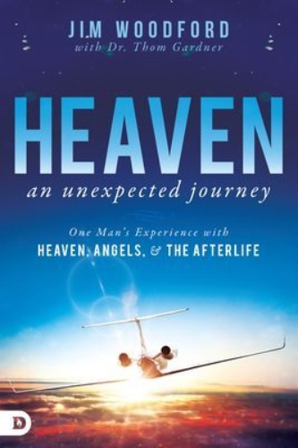 Buchcover und Innenansicht für das Buch: Heaven, an Unexpected Journey: One Man's Experience with Heaven, Angels, and the Afterlife
