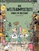 Buchcover und Innenansicht für das Buch: Le facteur de l'espace - Panique à la poste!