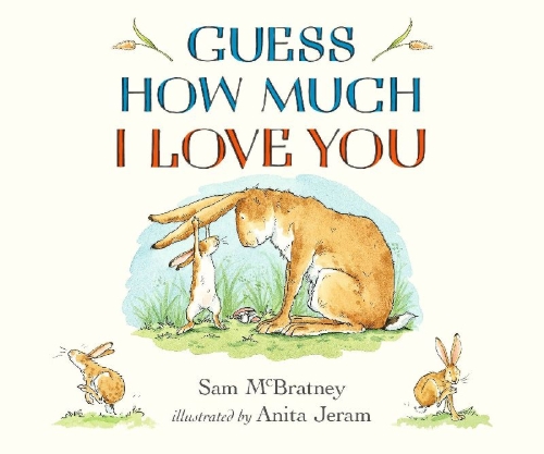 Buchcover und Innenansicht für das Buch: Guess How Much I Love You