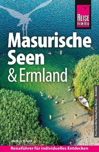 Buchcover und Innenansicht für das Buch: Reise Know-How Reiseführer Masurische Seen und Ermland