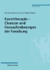 Buchcover und Innenansicht für das Buch: Kunsttherapie - Chancen und Herausforderungen der Forschung