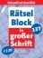 Buchcover und Innenansicht für das Buch: Rätselblock in großer Schrift 137 (5 Exemplare à 2,99 EUR)