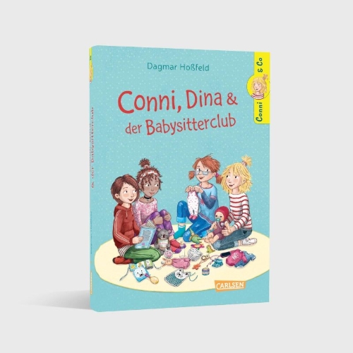 Buchcover und Innenansicht für das Buch: Conni & Co 12: Conni, Dina und der Babysitterclub