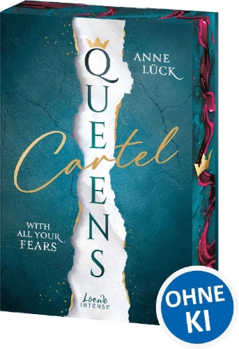 Buchcover und Innenansicht für das Buch: Queens Cartel (Band 2) - With All Your Fears