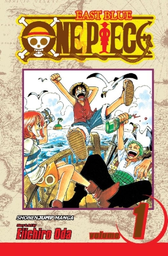 Buchcover und Innenansicht für das Buch: One Piece, Vol. 1
