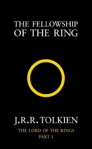 Buchcover und Innenansicht für das Buch: Lord of the Rings 1. The Fellowship of the Rings