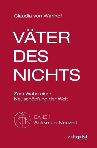 Buchcover und Innenansicht für das Buch: Väter des Nichts. Band 1: Antike bis Neuzeit