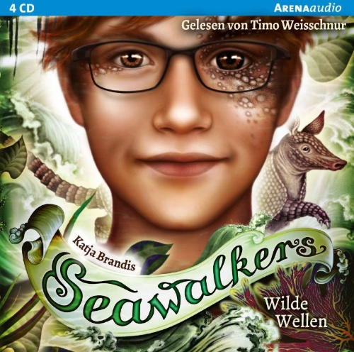 Buchcover und Innenansicht für das Buch: Seawalkers (3). Wilde Wellen