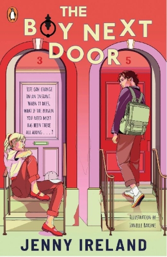 Buchcover und Innenansicht für das Buch: The Boy Next Door