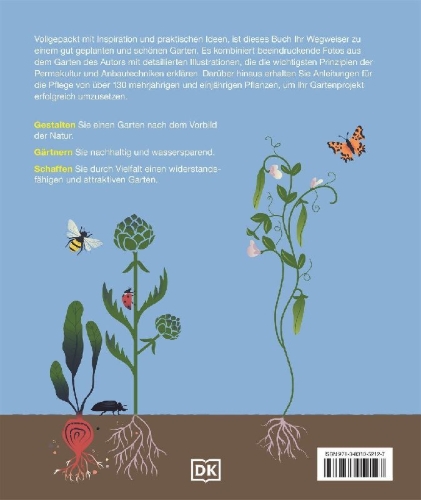 Buchcover und Innenansicht für das Buch: Permakultur