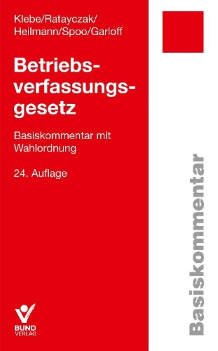 Buchcover und Innenansicht für das Buch: Betriebsverfassungsgesetz (BetrVG)
