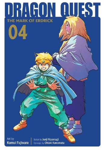 Buchcover und Innenansicht für das Buch: Dragon Quest: The Mark of Erdrick 04