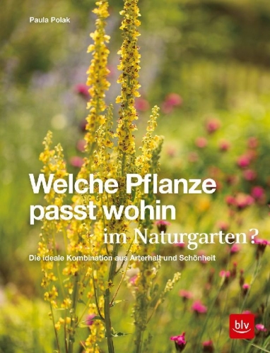 Buchcover und Innenansicht für das Buch: Welche Pflanze passt wohin im Naturgarten?