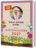 Buchcover und Innenansicht für das Buch: Mein Gartenkalender 2027