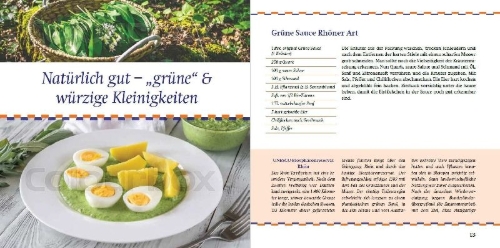 Buchcover und Innenansicht für das Buch: Die besten Rezepte aus der Rhön
