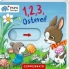 Buchcover und Innenansicht für das Buch: minifanten 46: 1, 2, 3, Osterei!