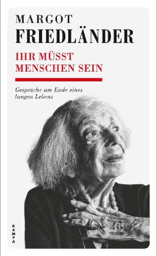 Buchcover und Innenansicht für das Buch: Ihr müsst Menschen sein