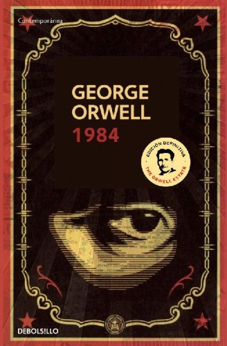 Buchcover und Innenansicht für das Buch: Nineteen Eighty-Four (1984)