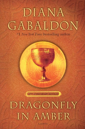 Buchcover und Innenansicht für das Buch: Dragonfly in Amber (25th Anniversary Edition)