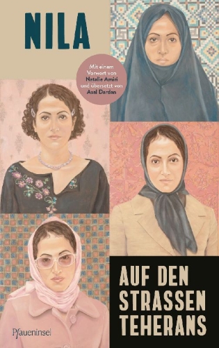 Buchcover und Innenansicht für das Buch: Auf den Straßen Teherans