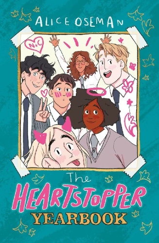 Buchcover und Innenansicht für das Buch: The Heartstopper Yearbook