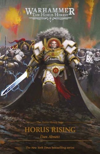 Buchcover und Innenansicht für das Buch: Horus Rising