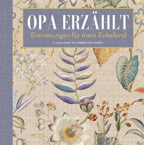 Buchcover und Innenansicht für das Buch: Opa erzählt