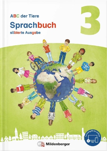 Buchcover und Innenansicht für das Buch: ABC der Tiere 3 Neubearbeitung - Sprachbuch silbierte Ausgabe