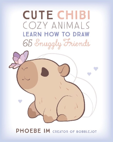 Buchcover und Innenansicht für das Buch: Cute Chibi Cozy Animals