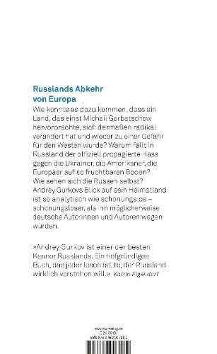 Buchcover und Innenansicht für das Buch: Für Russland ist Europa der Feind