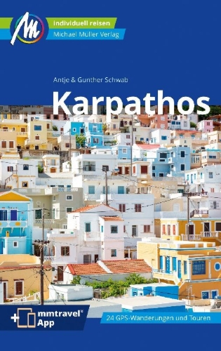 Buchcover und Innenansicht für das Buch: MICHAEL MÜLLER Reiseführer Karpathos