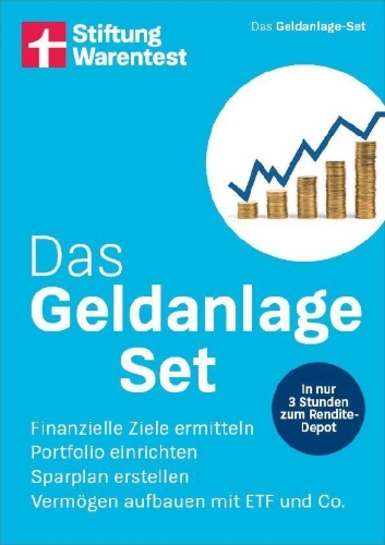 Buchcover und Innenansicht für das Buch: Das Geldanlage-Set