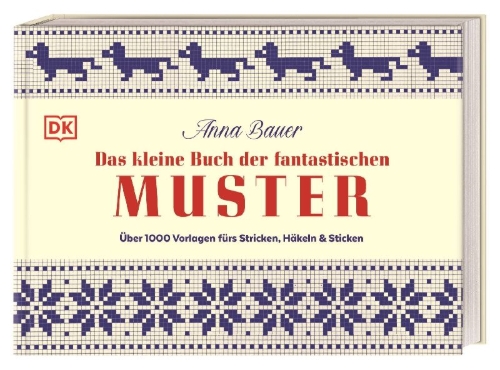 Buchcover und Innenansicht für das Buch: Das kleine Buch der fantastischen Muster