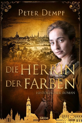 Buchcover und Innenansicht für das Buch: Die Herrin der Farben